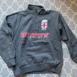 Brown University quarter zip
